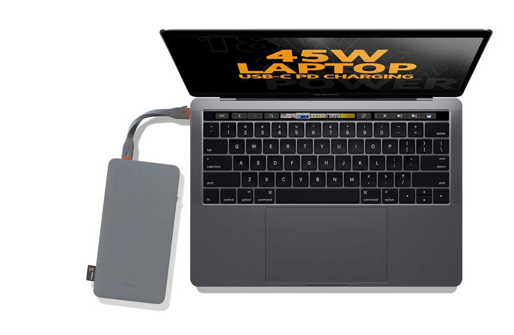 Laptop opladen met powerbank